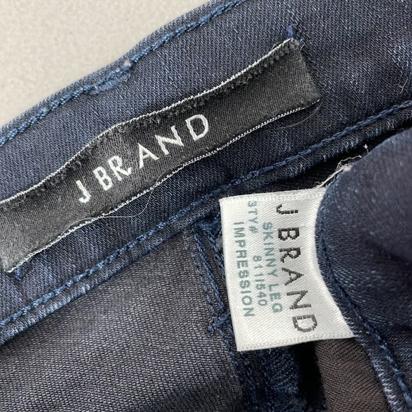 J Brand Jeans Women's 26 Impression Blue Skinny Leg - Picture 9 of 13
